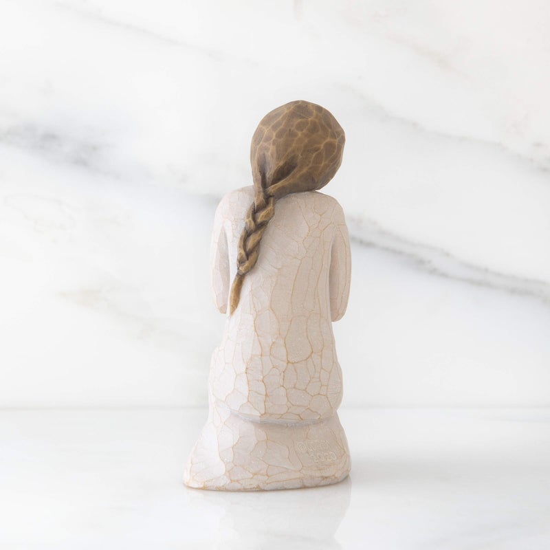 Willow Tree Quiet Wonder, May Quiet Wonders Bring You Hope, Best Wishes Gift for Graduate, Encouragement, or Butterfly and Nature Lovers, Sculpted Hand-Painted Figure - Image 3